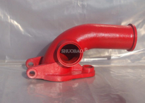 putzmeister مفصل الكوع DN180/150 90 درجة مع ثقب